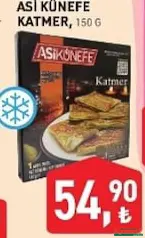 ASİ KÜNEFE KATMER 150 G fiyat ve kampanya bilgisi